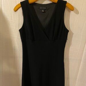 Black Dress Sleeveless Banana Republic